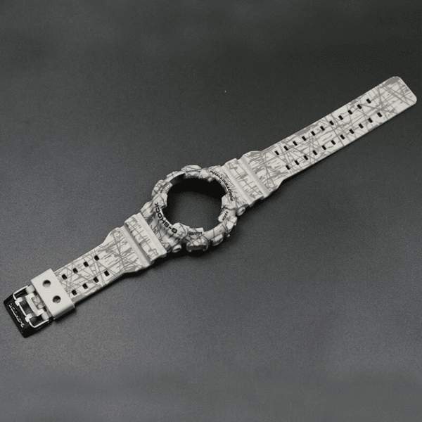 Casio G-Shock GA-110 Watch Strap with Watchcase - Grey - Image 2