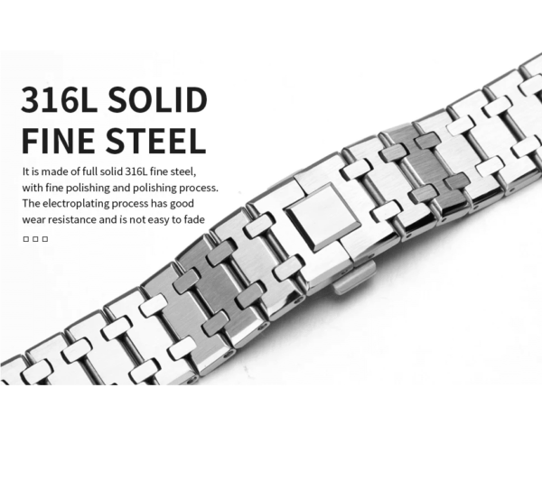 Casio G-Shock GA-2100 / GA-B2100 Stainless Steel Mod Kit - Image 4