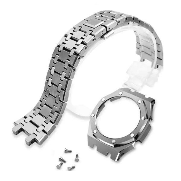 Casio G-Shock GA-2100 / GA-B2100 Stainless Steel Mod Kit - Image 2