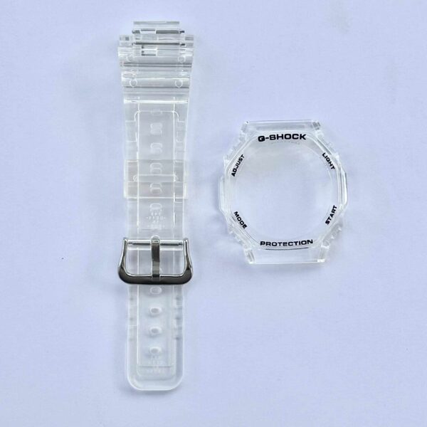 Casio G-Shock GA-2100 / GA-2110 Transparent Watch Strap with Bazel - Image 3