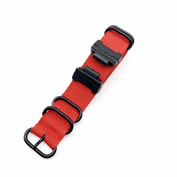 invella Nylon NATO watch strap for Casio G-Shock Watch (Red)