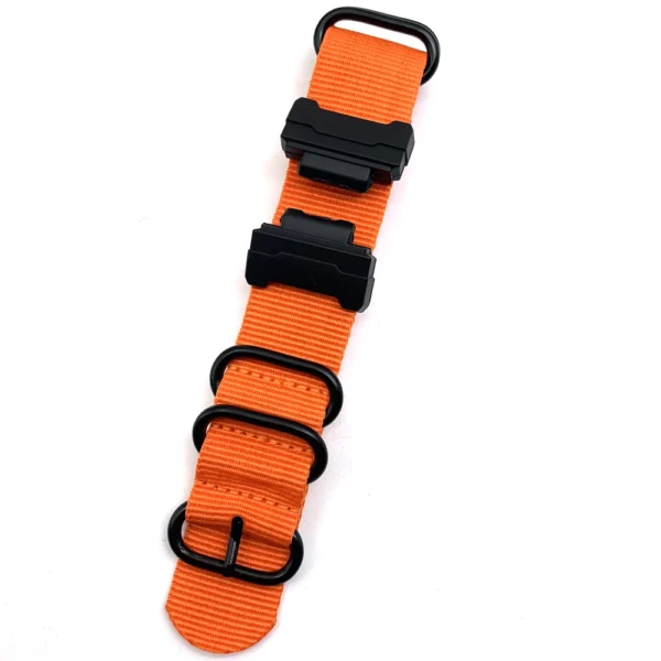invella Nylon NATO watch strap for Casio G-Shock Watch (Orange)